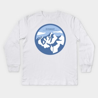 Mount Everest Kids Long Sleeve T-Shirt